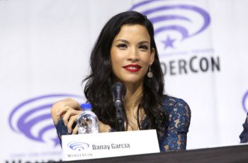 ANAHEIM, CALIFORNIA - MARCH 31: Danay Garcia speaks onstage during the Wondercon "Fear the Walking Dead" panel at Anaheim Convention Center on March 31, 2019 in Anaheim, California. (Photo by Jesse Grant/Getty Images for AMC)